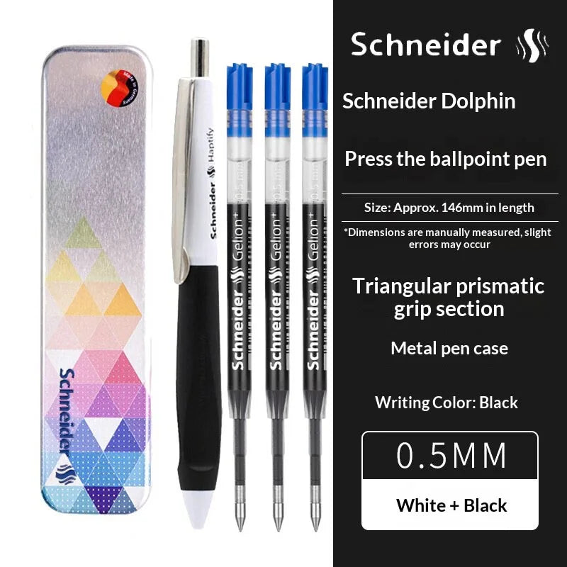 CowLost | product_id-schneider-dolphin-0-5mm-gel-pen-gift-set-with-posture-correction-quick-dry-smudge-free-ink-for-exams-and-homework |55