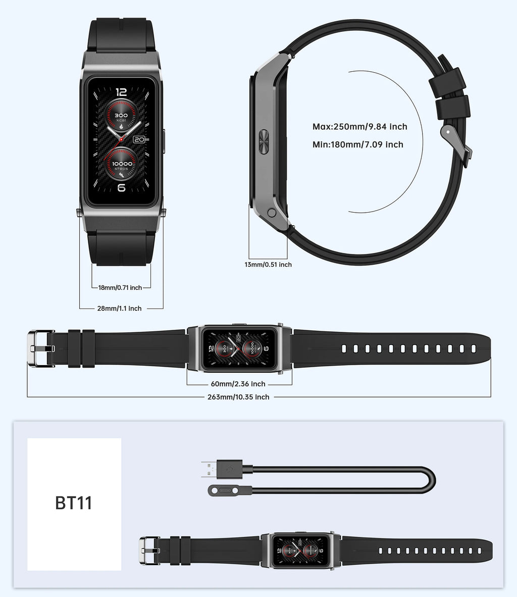 CowLost | oukitel-bt11-smartwatch-bluetooth-headset-2-in-1 |6