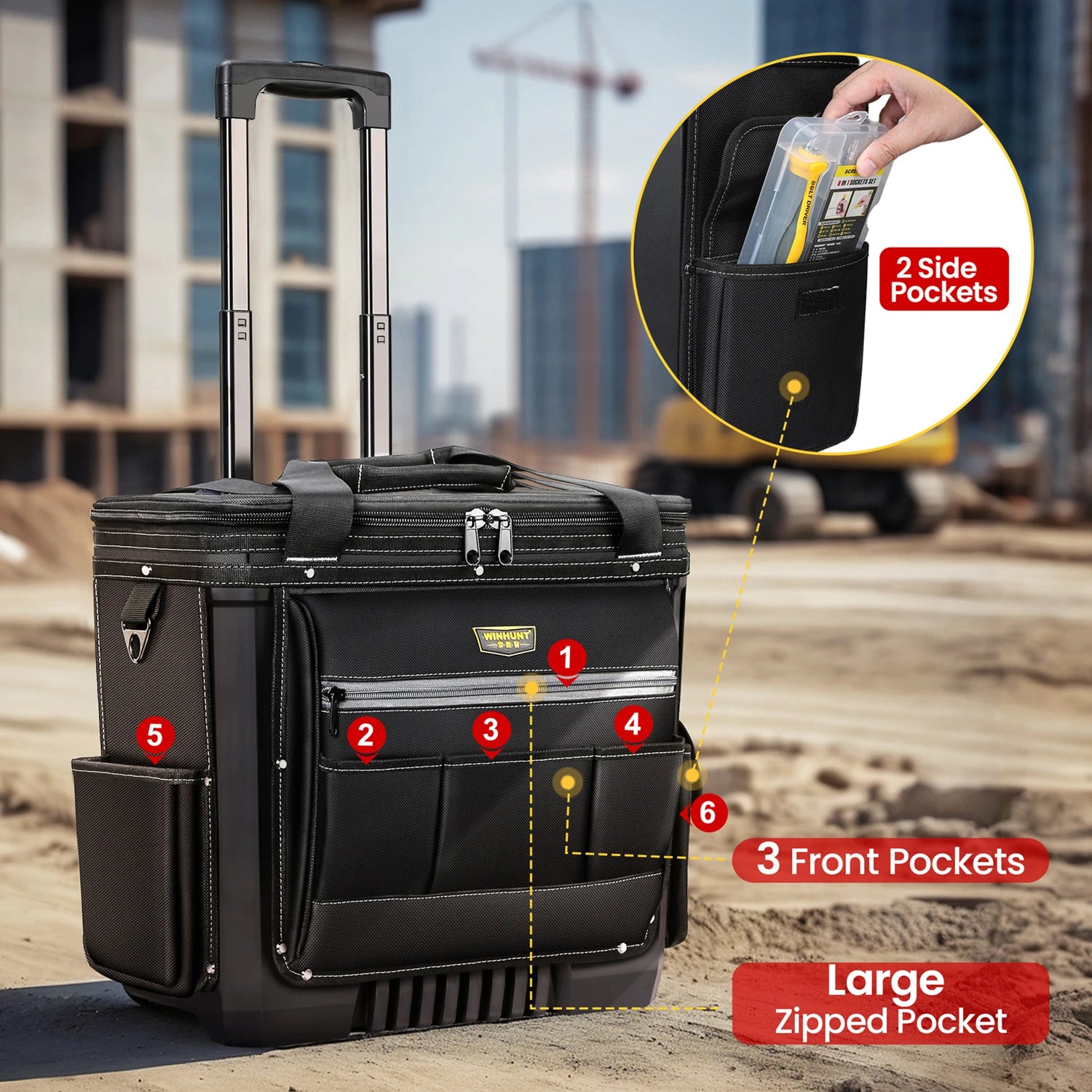 CowLost | product_id-winhunt-oxford-fabric-rolling-tool-bag-with-telescoping-handle-for-electrician-tool-organization |6