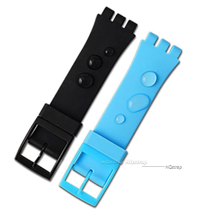 CowLost | product_id-waterproof-silicone-replacement-watch-strap-with-metal-pin-buckle-for-swatch-16-17-19-20mm-unisex |13