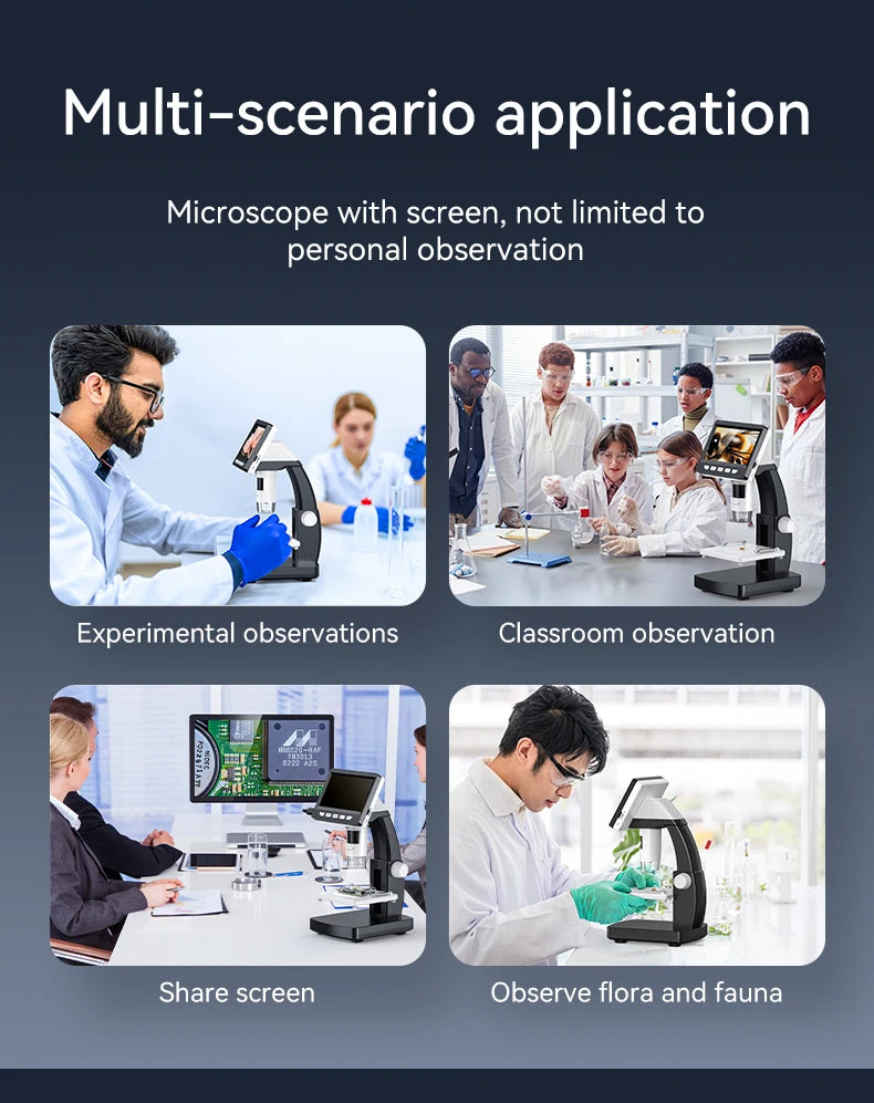 CowLost | product_id-1080p-4-3-lcd-digital-microscope-1000x-magnification-with-adjustable-carrier-table-for-pcb-repair-and-welding |15