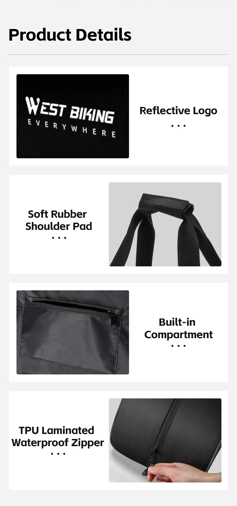 CowLost | uncategorized-west-biking-portable-bicycle-trainer-storage-bag-waterproof |20