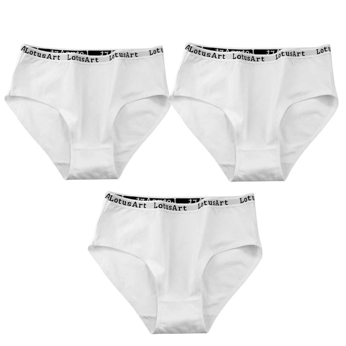 CowLost | product_id-3pcs-women-s-high-waist-seamless-cotton-briefs-m-2xl-solid-colors |15