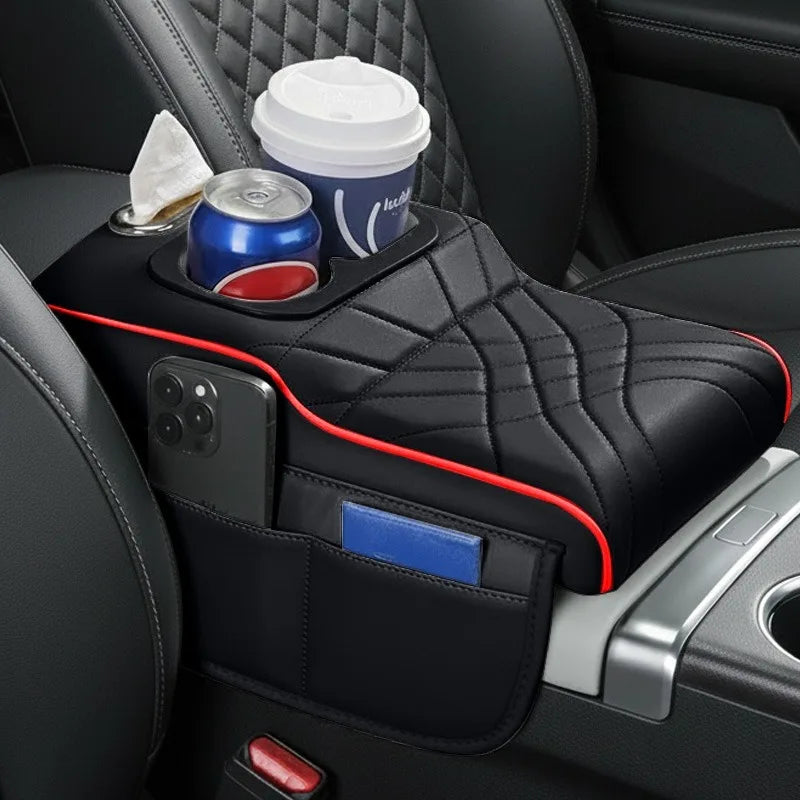 CowLost | product_id-car-armrest-cushion-with-2-side-pockets-2-cup-holders-tissue-box-cover |18