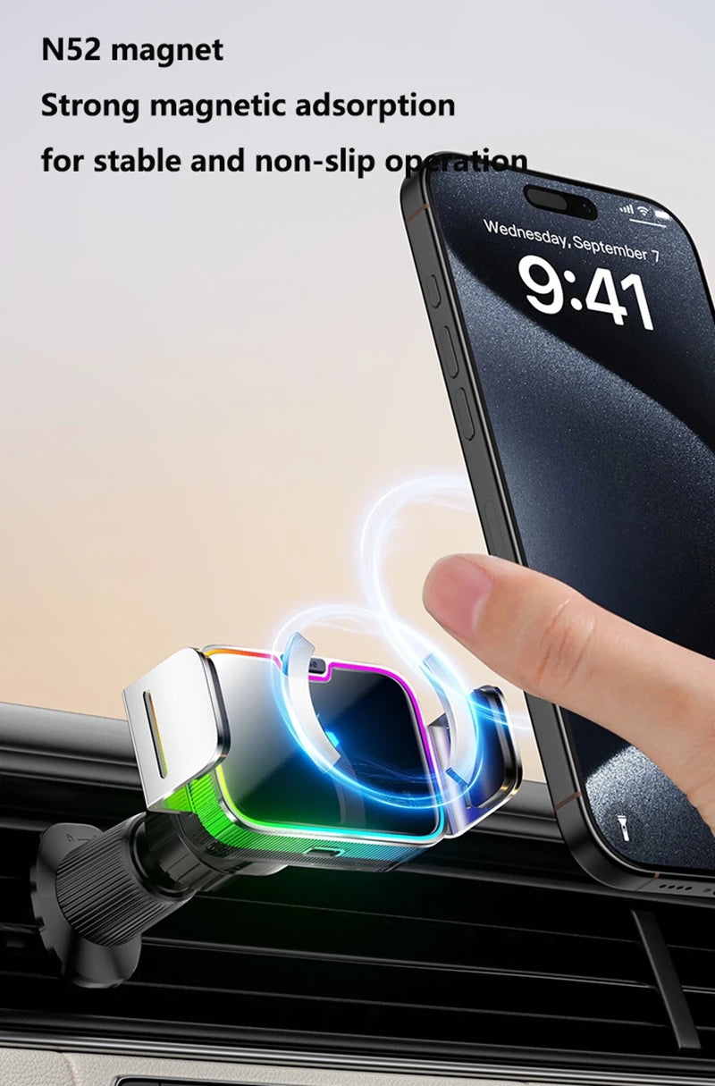 CowLost | product_id-15w-magnetic-wireless-car-charger-holder-with-strong-suction-cup-and-rgb-light-for-vent |8