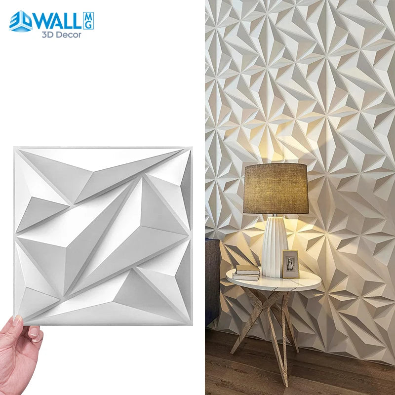 CowLost | seasonal-holiday-decorations-30x30cm-3d-embossed-art-wall-panel-decorative-wallpaper |5