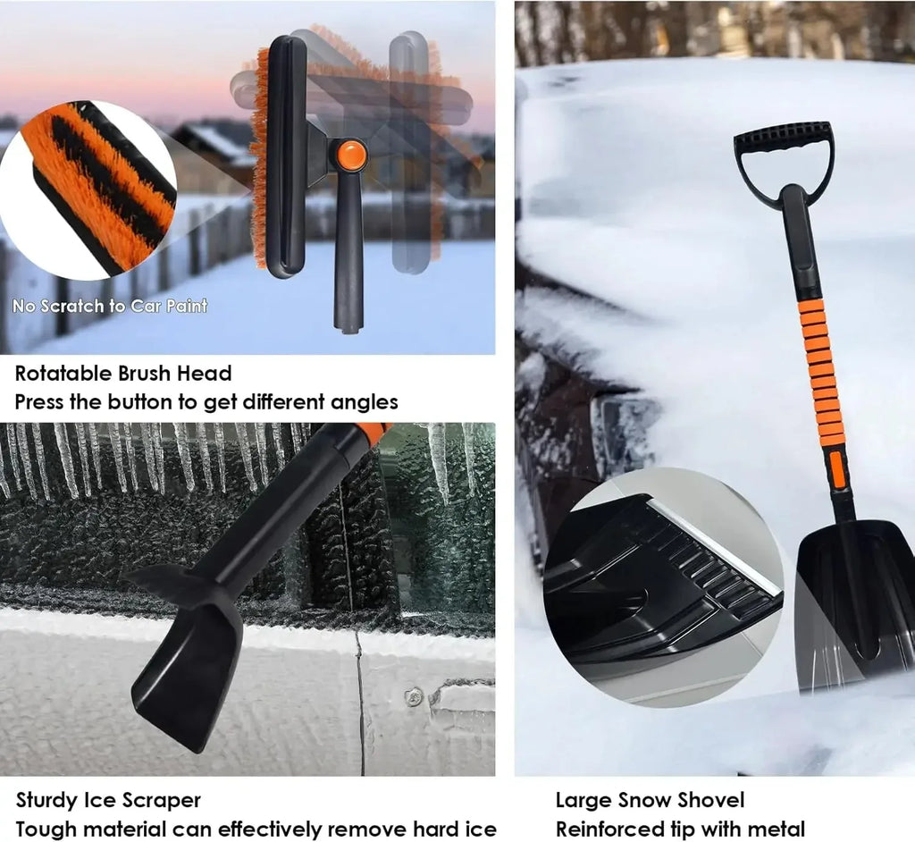 CowLost | ice-scrapers-snow-brushes-product_id-yiju-5-in-1-retractable-car-ice-scraper-snow-brush-and-shovel-winter-cleaning-tool |6