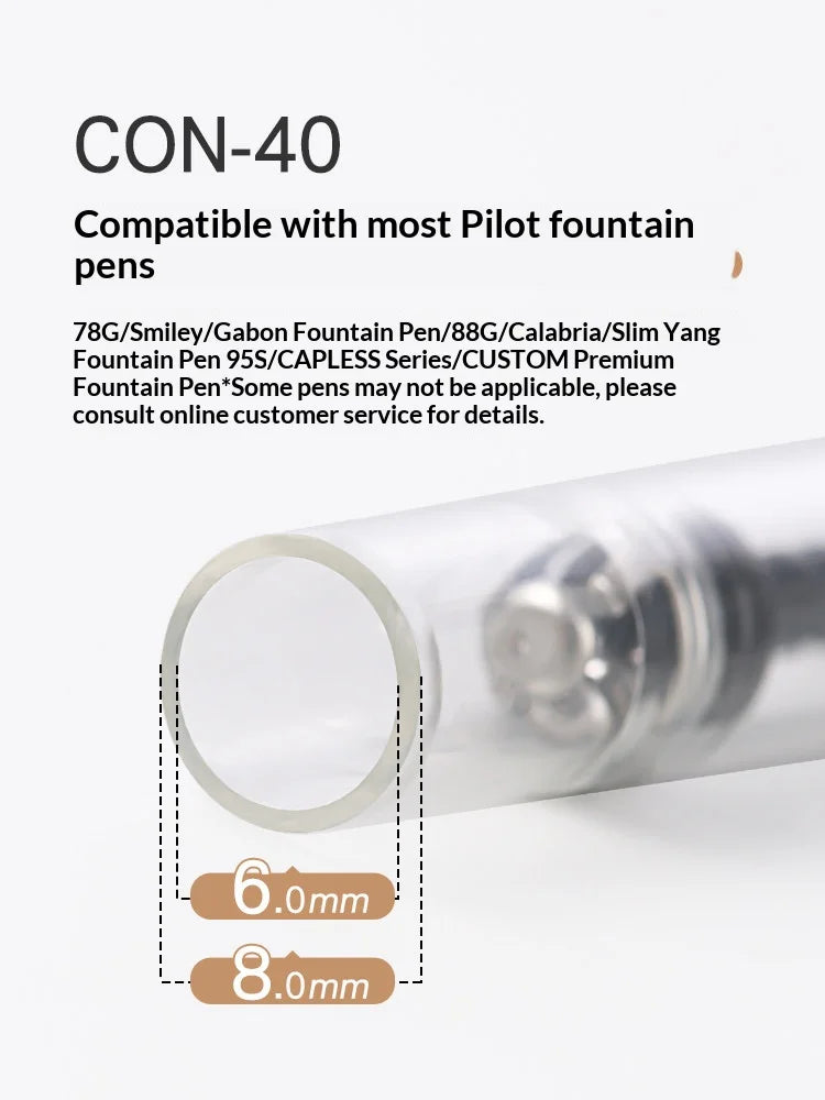 CowLost | product_id-pilot-con-40-rotary-con-70-press-type-high-capacity-leak-proof-ink-converters-for-smile-78g-88g-princess-fountain-pens |2