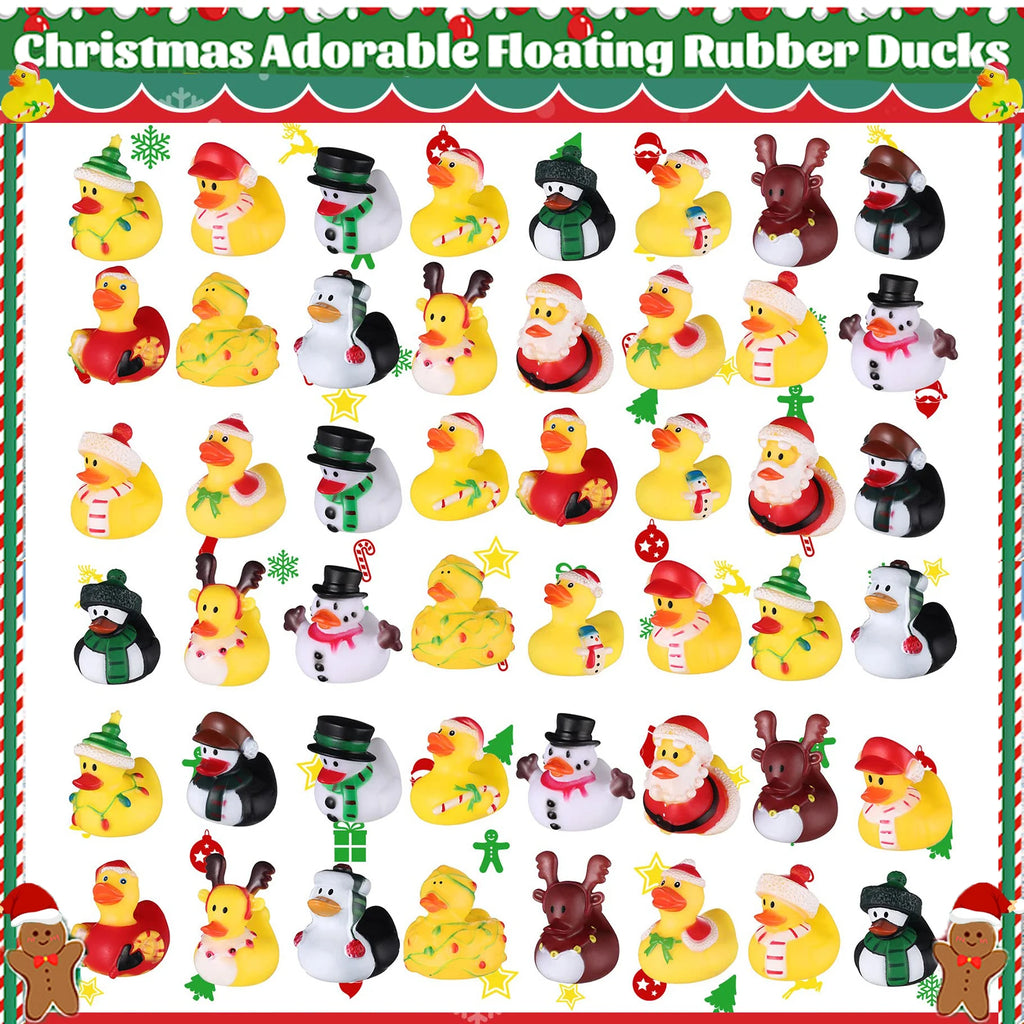 CowLost | product_id-12-24-36pc-christmas-rubber-duck-toys-for-holiday-party-favors |1