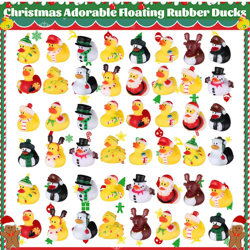 CowLost | product_id-12-24-36pc-christmas-rubber-duck-toys-for-holiday-party-favors |1