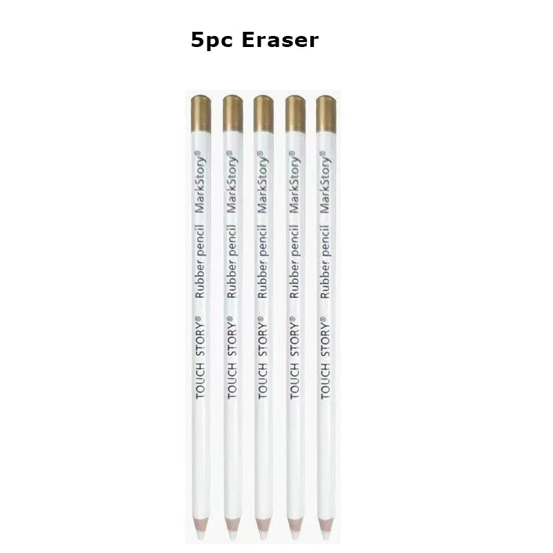 CowLost | product_id-5-12pcs-rubber-pencil-erasers-highlighter-art-pens-for-drawing-sketching-accessories |10