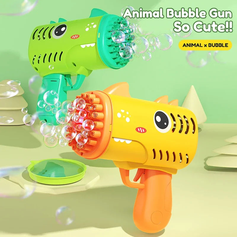 CowLost | product_id-childrens-dinosaur-bubble-gun-toy-outdoor-wedding-game-35-hole-no-battery-no-bubble-water |2
