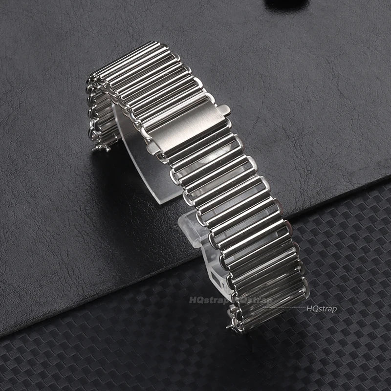 20mm 22mm Stainless Steel Bonklip Watchband Quick Release Universal Strap