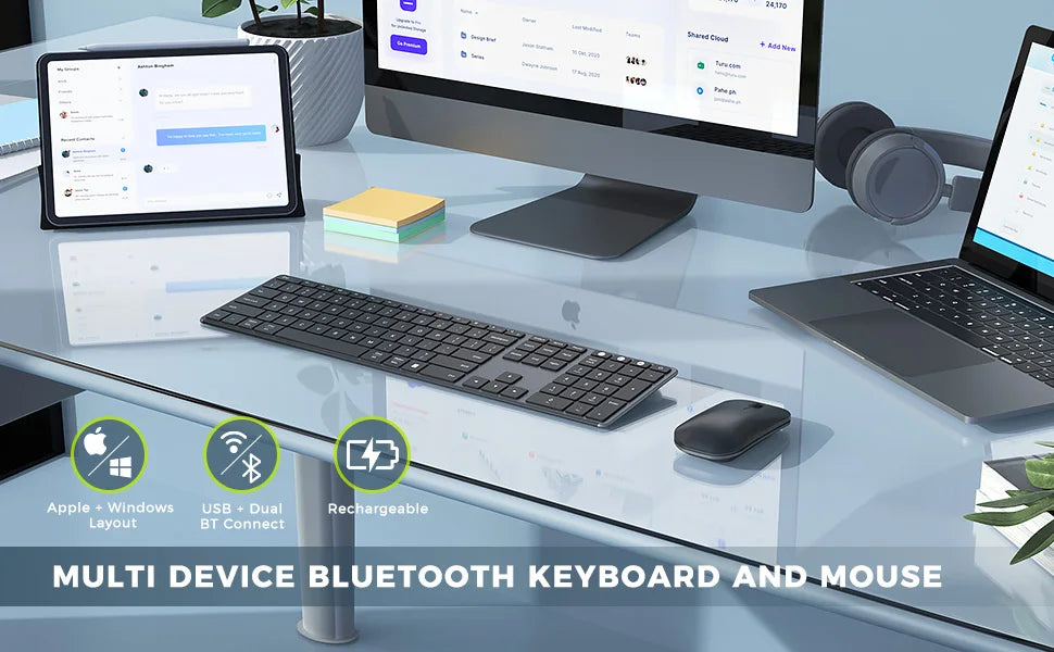 CowLost | wireless-bluetooth-keyboard-and-mouse-combo-multi-device-rechargeable-slim-keyboard-and-mouse-for-win-8-10-macbook-pro-air-ipad |7