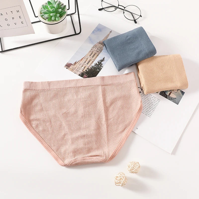 CowLost | product_id-2-pack-low-rise-seamless-womens-bikini-briefs-full-coverage-underwear |3
