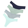 CowLost | product_id-4pcs-women-cotton-low-rise-solid-color-v-waist-g-string-thongs-m-xxl |31