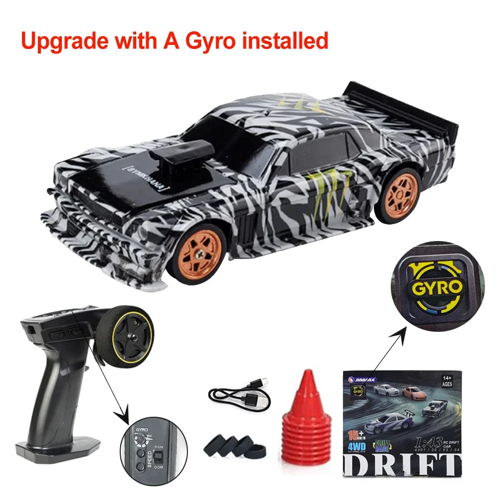 CowLost | fencing-barriers-2-4g-1-64-scale-4wd-remote-control-drift-car-with-gyroscope |27