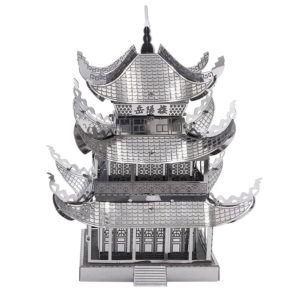 CowLost | product_id-3d-metal-puzzle-yue-yang-tower-chinese-architecture-diy-laser-cut-model-kit |2