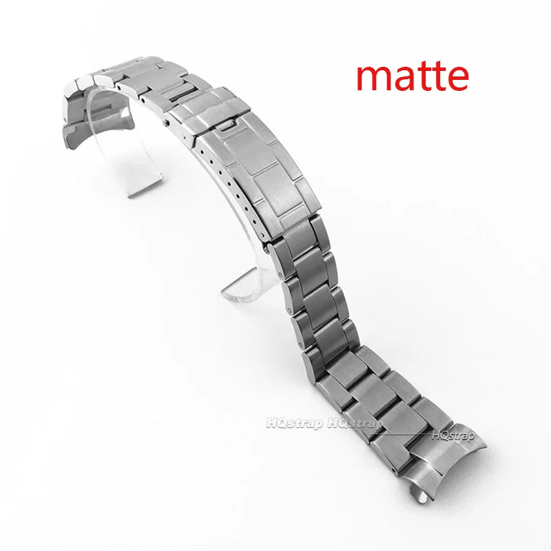 CowLost | bracelets-product_id-20mm-stainless-steel-watch-strap-for-rolex-submariner-daytona-with-diving-buckle-silver-gold |11