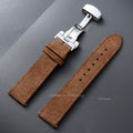 CowLost | product_id-suede-leather-watch-band-18-22mm-with-stainless-steel-butterfly-buckle-black-brown-blue |12