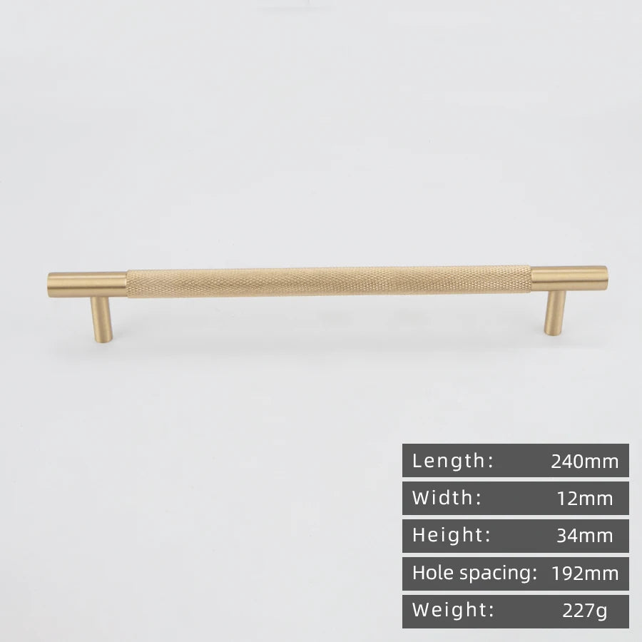 CowLost | kedlo-european-luxury-solid-brass-embossed-gold-500mm-long-handle-american-retro-antique-drawer-t-handle |35