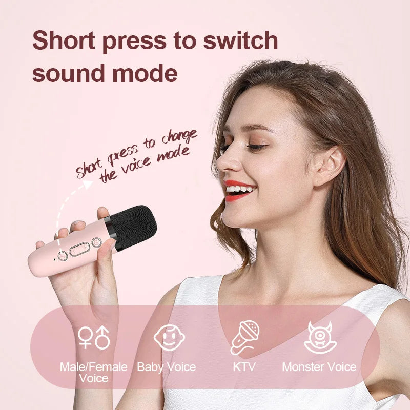 CowLost | game-timers-portable-mini-cartoon-cat-bluetooth-karaoke-speaker-with-microphone |3
