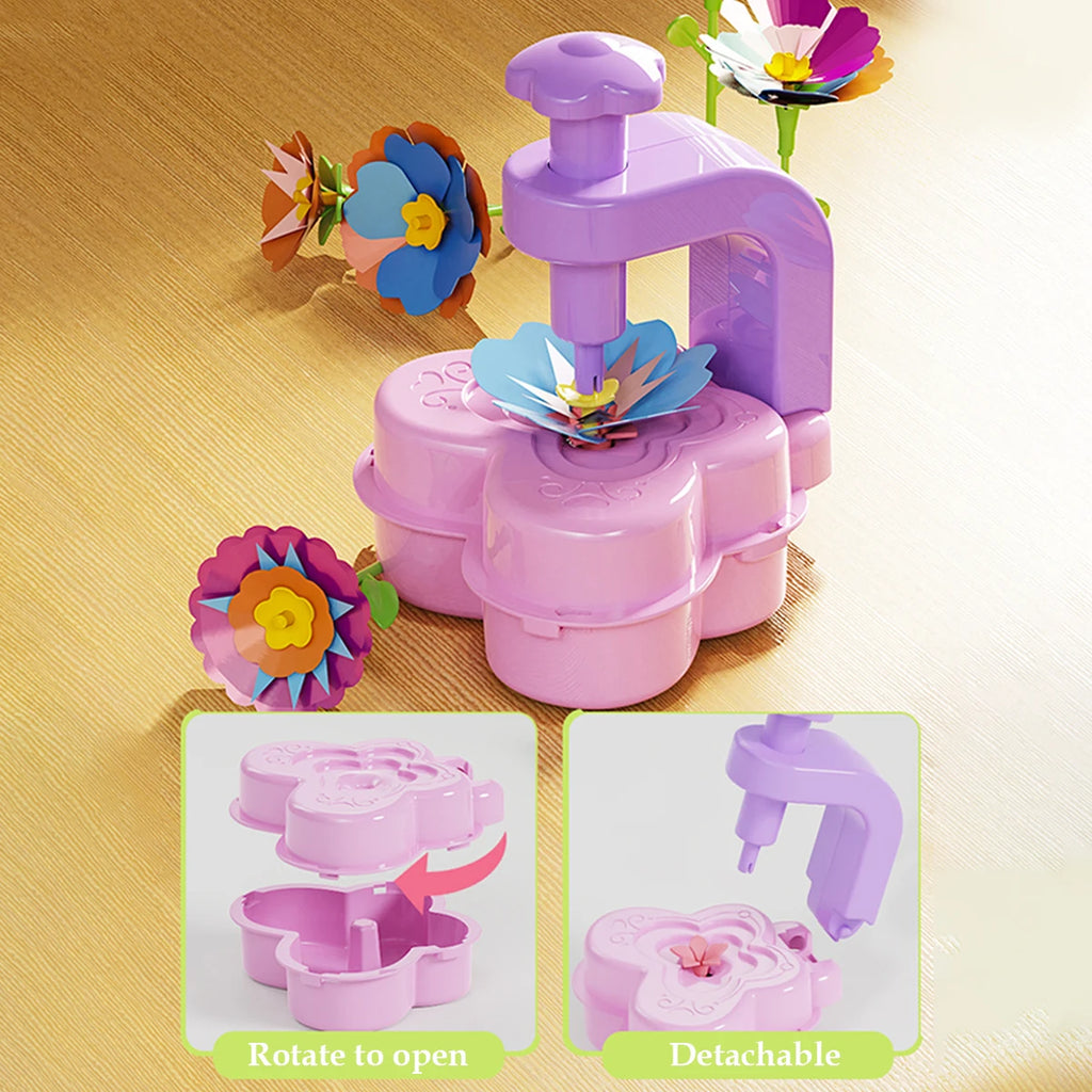 CowLost | product_id-diy-fabric-flower-bouquet-making-toy-craft-kit-for-kids-and-girls-educational-gift |5