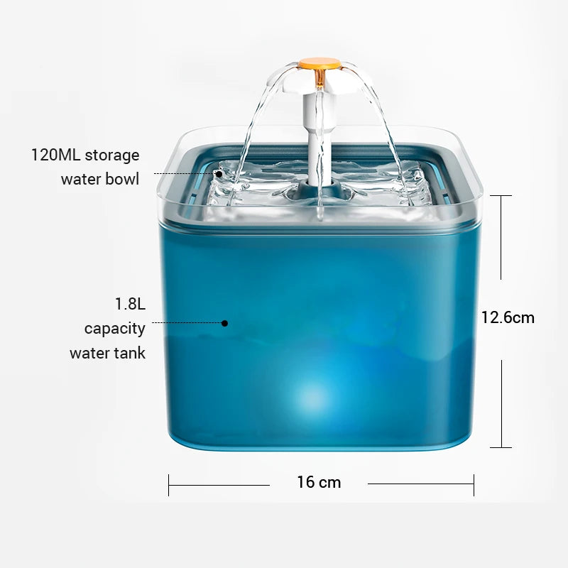 CowLost | cat-food-rojeco-led-cat-water-fountain-filter-automatic-dispenser |5