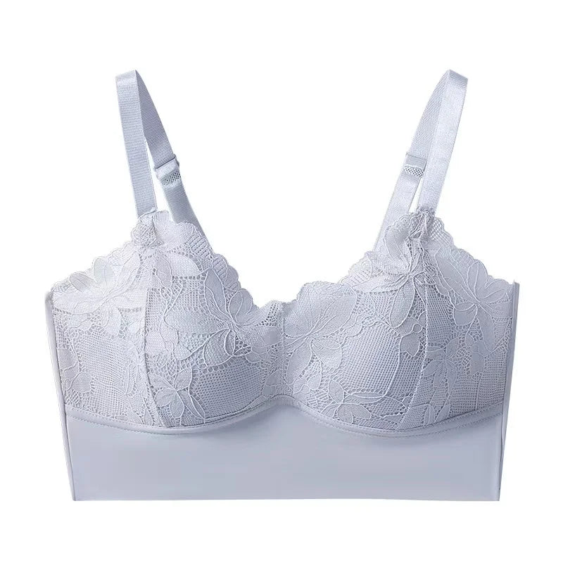 CowLost | product_id-lace-back-wireless-adjustable-seamless-push-up-bra-large-size |19