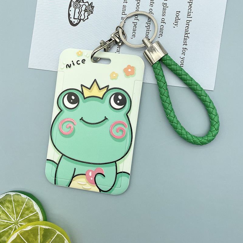CowLost | uncategorized-student-card-cover-set-with-lanyard-and-badge-holder-cute-design |8