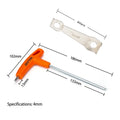 CowLost | ztto-bicycle-chainring-bolt-tool-crankset-nut-wrench-mtb-road-chain-ring-install-tool-remove-high-strength-steel-screw-holder |7