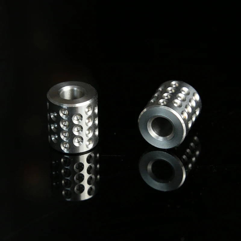 CowLost | product_id-stainless-steel-cylinder-pendant-with-paracord-rope-edc-stress-reliever-for-adults |1