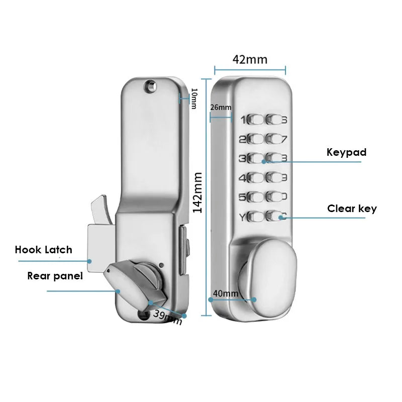CowLost | locks-keys-product_id-rainproof-mechanical-push-button-sliding-gate-combination-lock |7