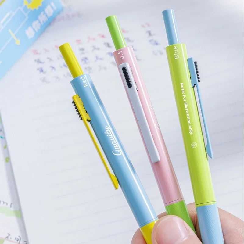 CowLost | product_id-black-technology-4-in-1-gravity-pen-with-metal-grip-multi-color-gel-ink-mechanical-pencil-for-school-and-office |2