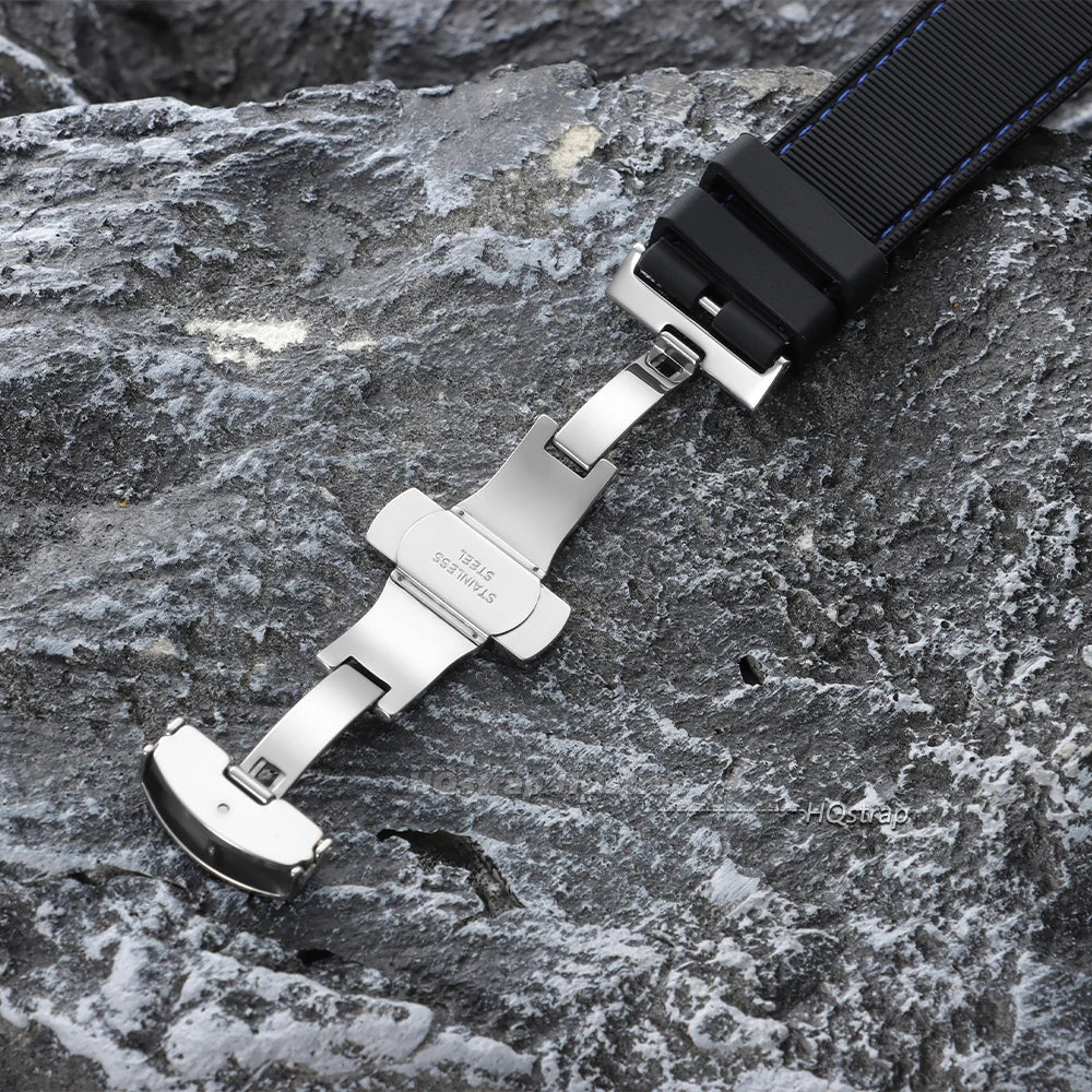 CowLost | product_id-premium-silicone-watch-band-20mm-22mm-soft-waterproof-breathable-strap-with-butterfly-buckle |13
