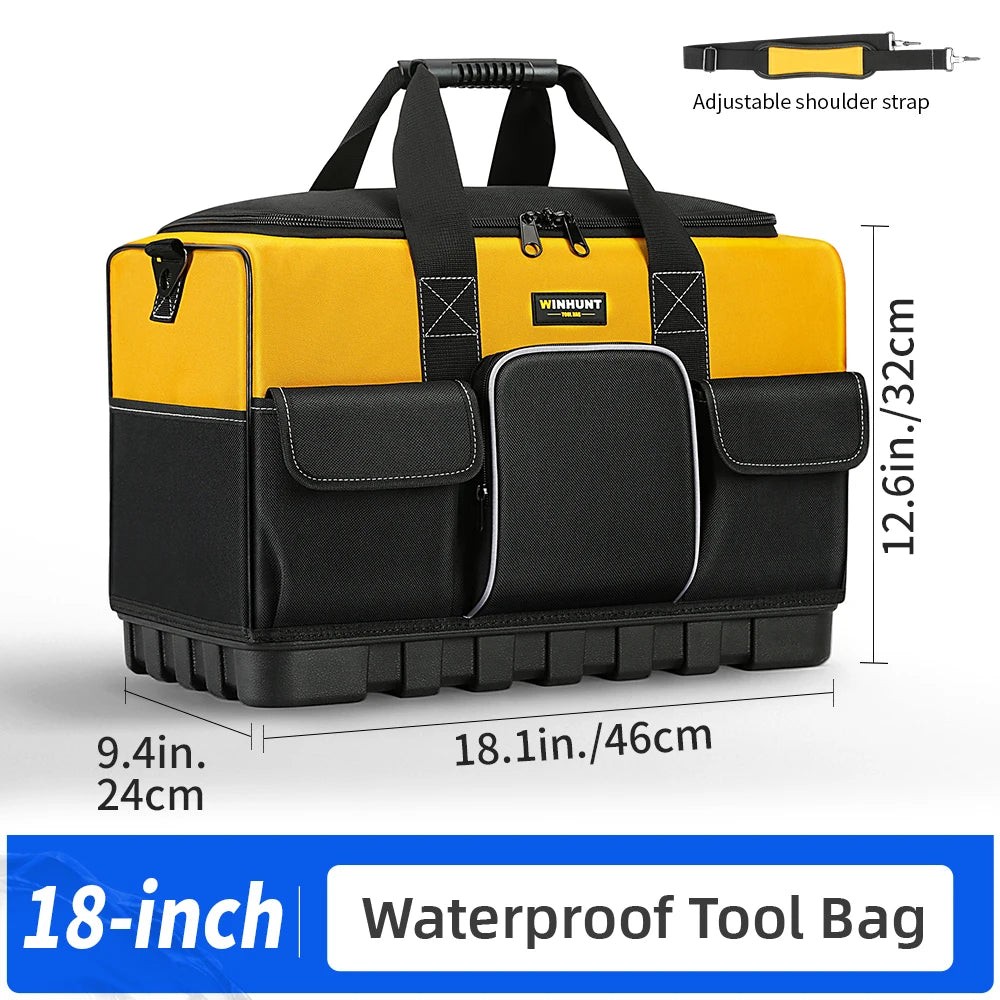 CowLost | product_id-winhunt-heavy-duty-tool-bag-with-wide-mouth-molded-bottom-adjustable-strap |16