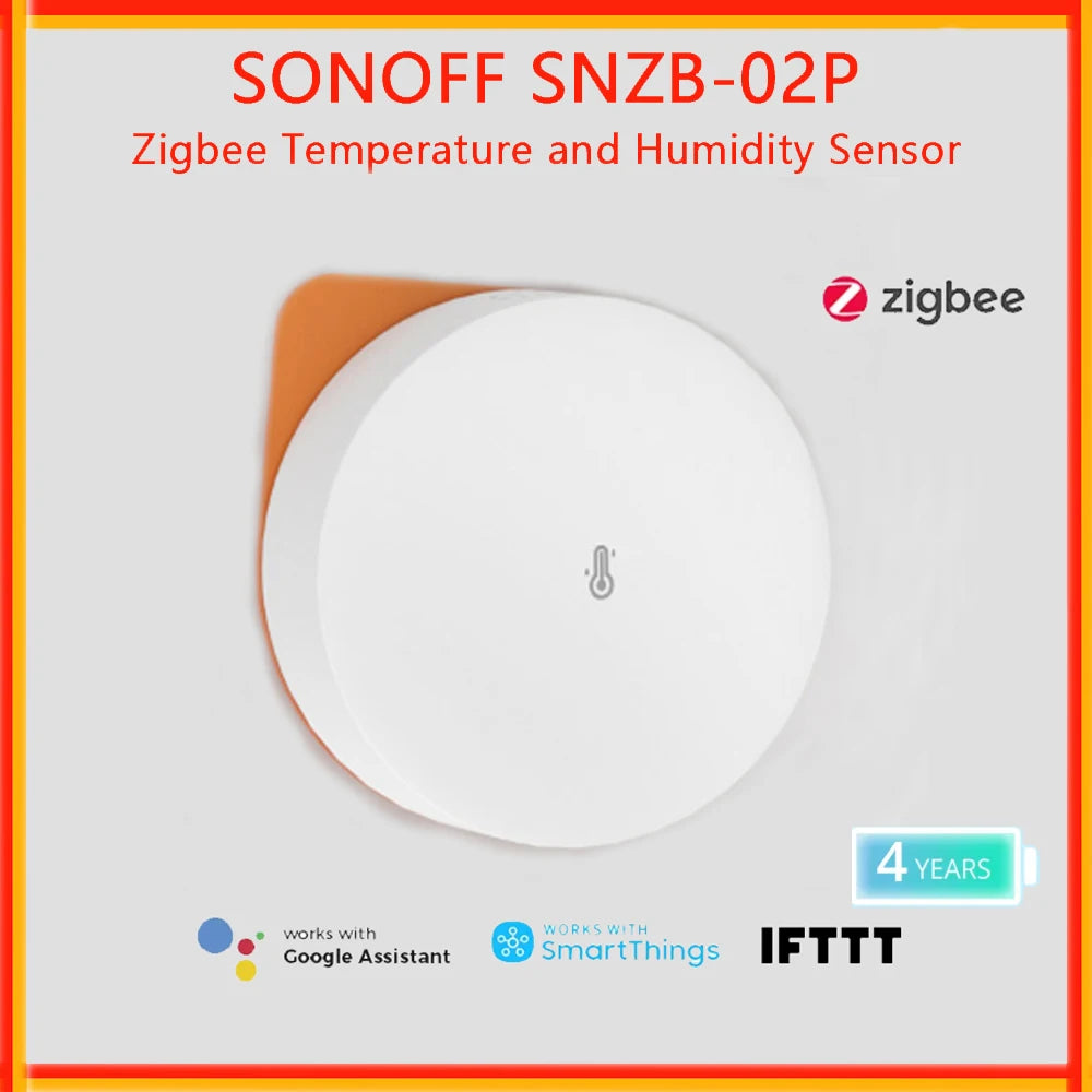 CowLost | sonoff-snzb-02p-zigbee-temperature-and-humidity-sensor-smart-home-module |1