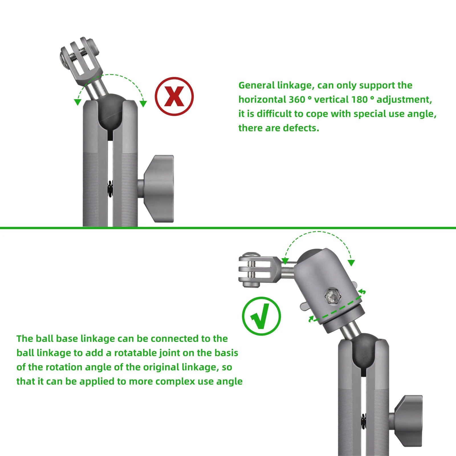 CowLost | product_id-fanaue-motorcycle-phone-holder-mount-single-socket-arm-1-ball-adapter-for-ram-mounts |5