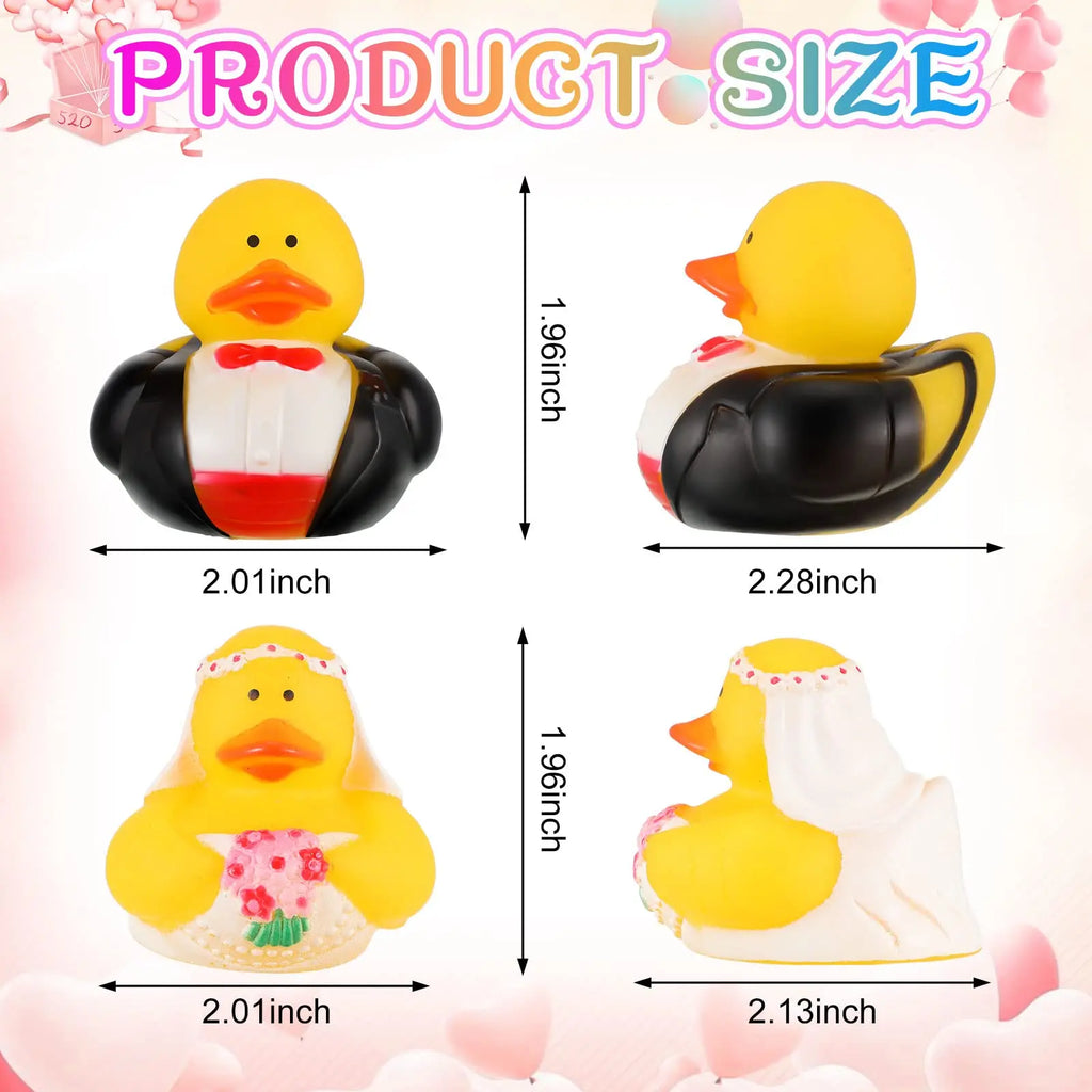 CowLost | product_id-wedding-bride-and-groom-rubber-ducks-bulk-wedding-decorations-gift-bags-marriage-blessings |2
