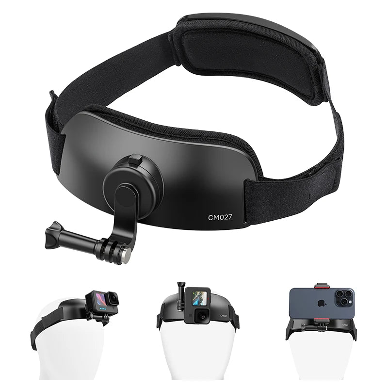 CowLost | ulanzi-head-strap-mount-for-action-camera-smartphone-gopro-12-11-10-9-8-7 |1