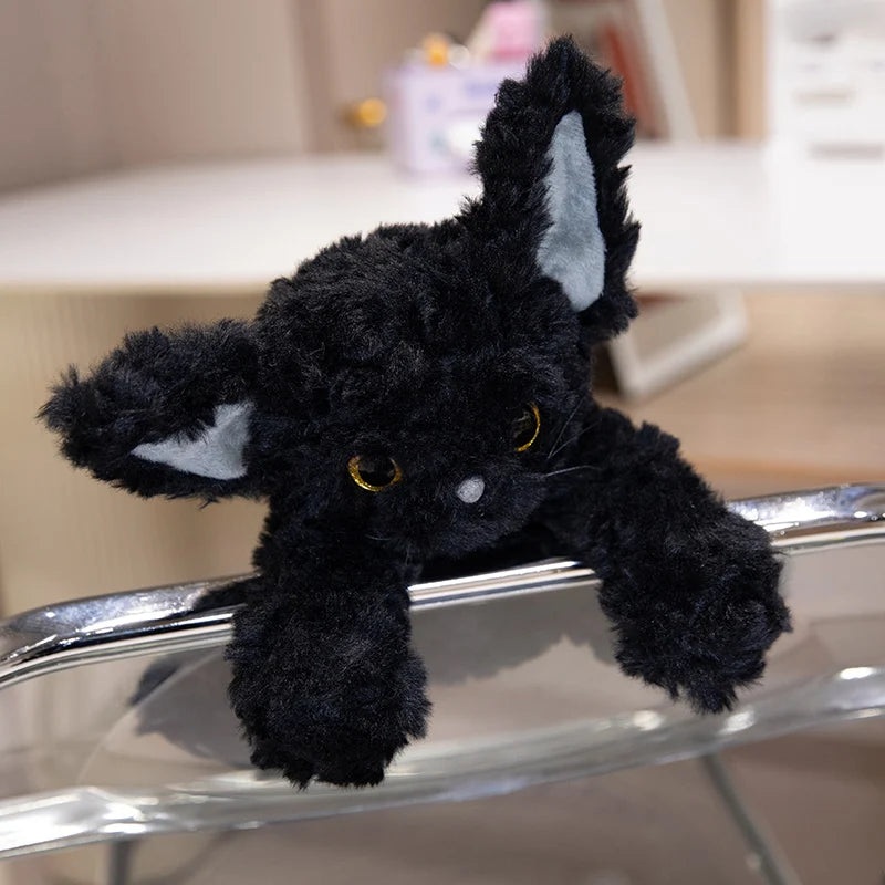 CowLost | fencing-barriers-devon-rex-plush-toy-german-curly-cat-soft-stuffed-doll |12