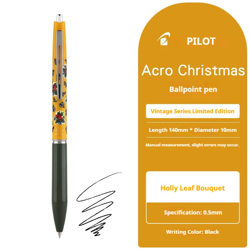 CowLost | product_id-pilot-acro-vintage-ballpoint-pen-limited-christmas-market-smooth-writing-oil-pen |17