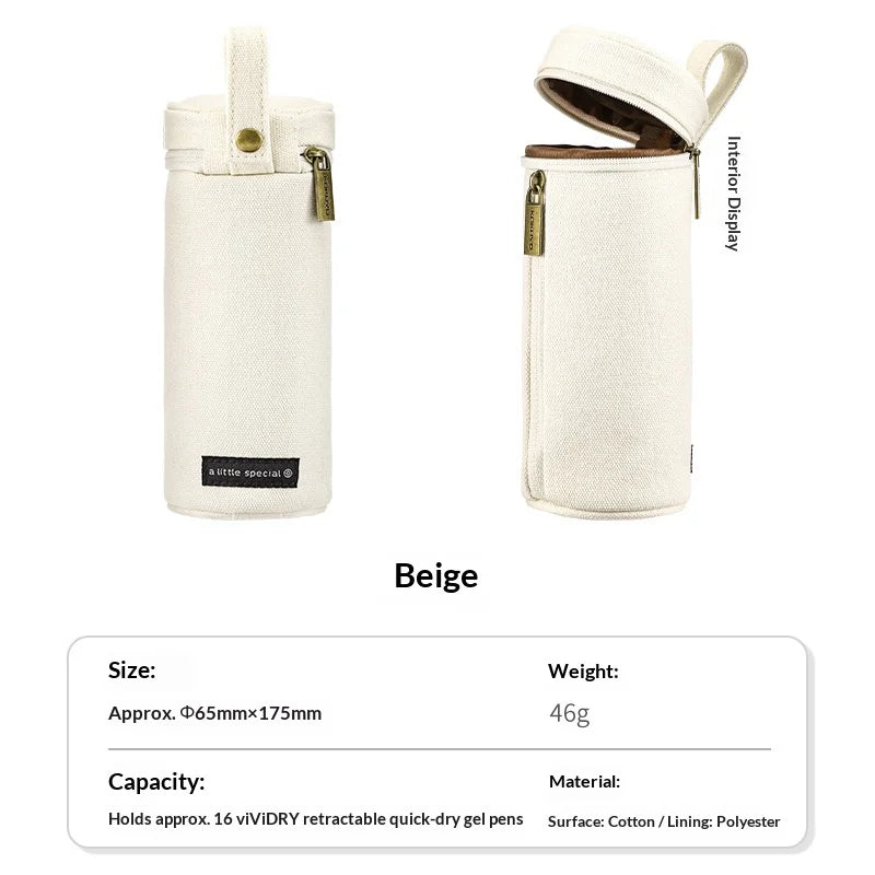 CowLost | product_id-kokuyo-stand-cylinder-pencil-case-1m-pure-series-upright-pen-holder-minimalist-desktop-organizer |15