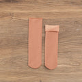 CowLost | sporting-goods-1-pair-womens-thick-winter-elastic-socks-solid-color |11