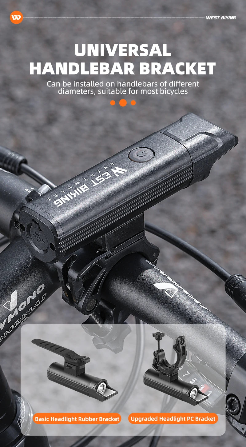 CowLost | west-biking-bike-front-light-induction-bicycle-bright-light-usb-charging-flashlight-cycling-waterproof-torch-bike-headlight |27
