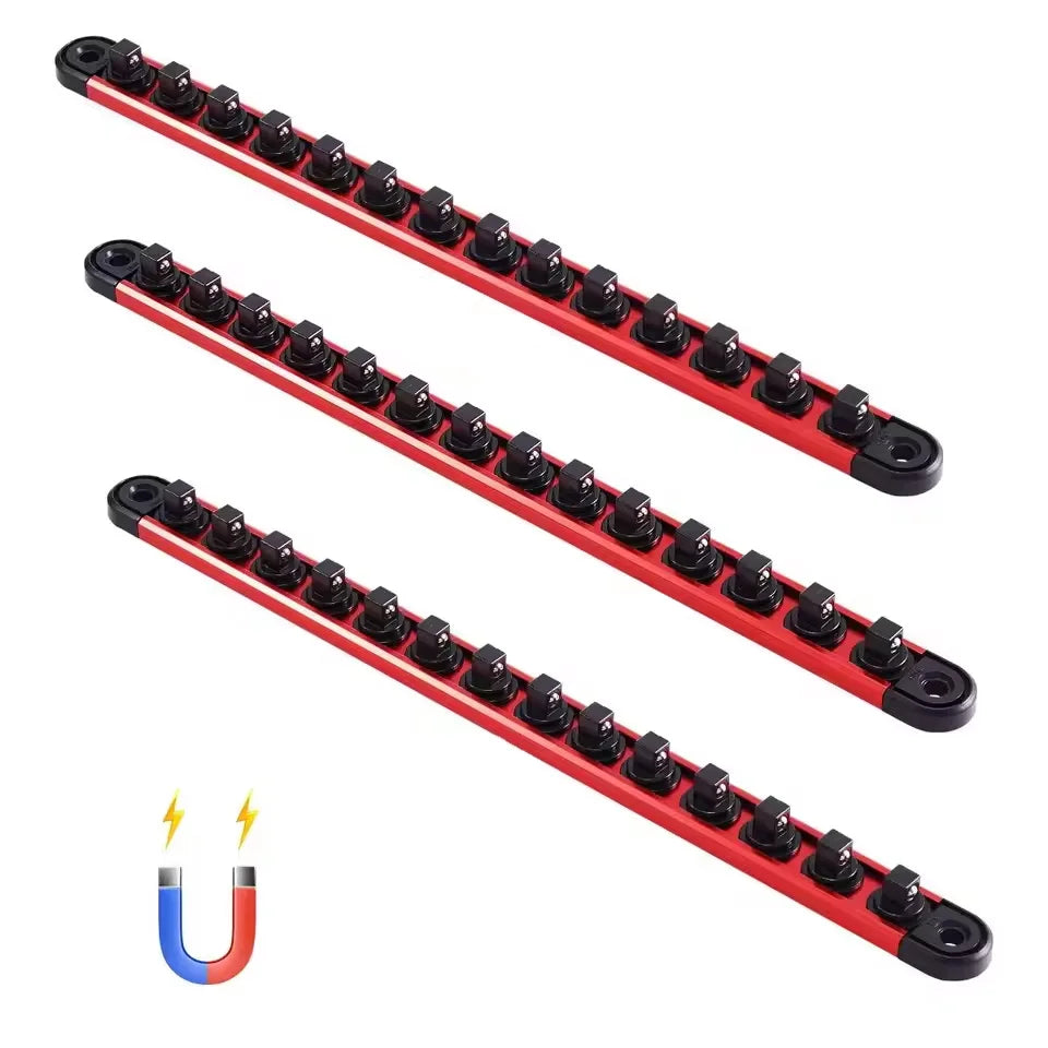 CowLost | product_id-3pcs-magnetic-aluminum-socket-organizer-rail-set-metric-sae-3-8-1-2-with-360-clips |1