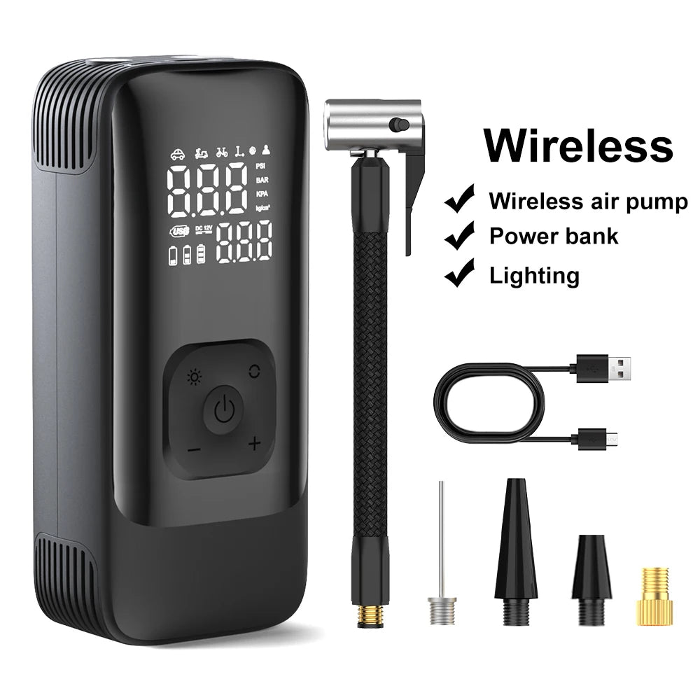 CowLost | motorcycle-tires-product_id-yiju-wireless-portable-electric-car-air-pump-with-lcd-digital-display-for-tires |20