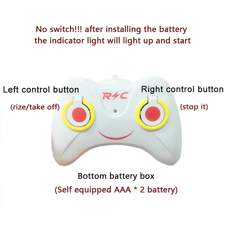 CowLost | product_id-mini-rechargeable-rc-drone-helicopter-safe-fall-resistant-children-toy-no-remote-control-battery |5