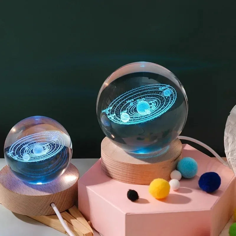 CowLost | product_id-6cm-solar-theme-cosmos-crystal-ball-night-light-rgb-milky-way-moon-desk-ornament |7