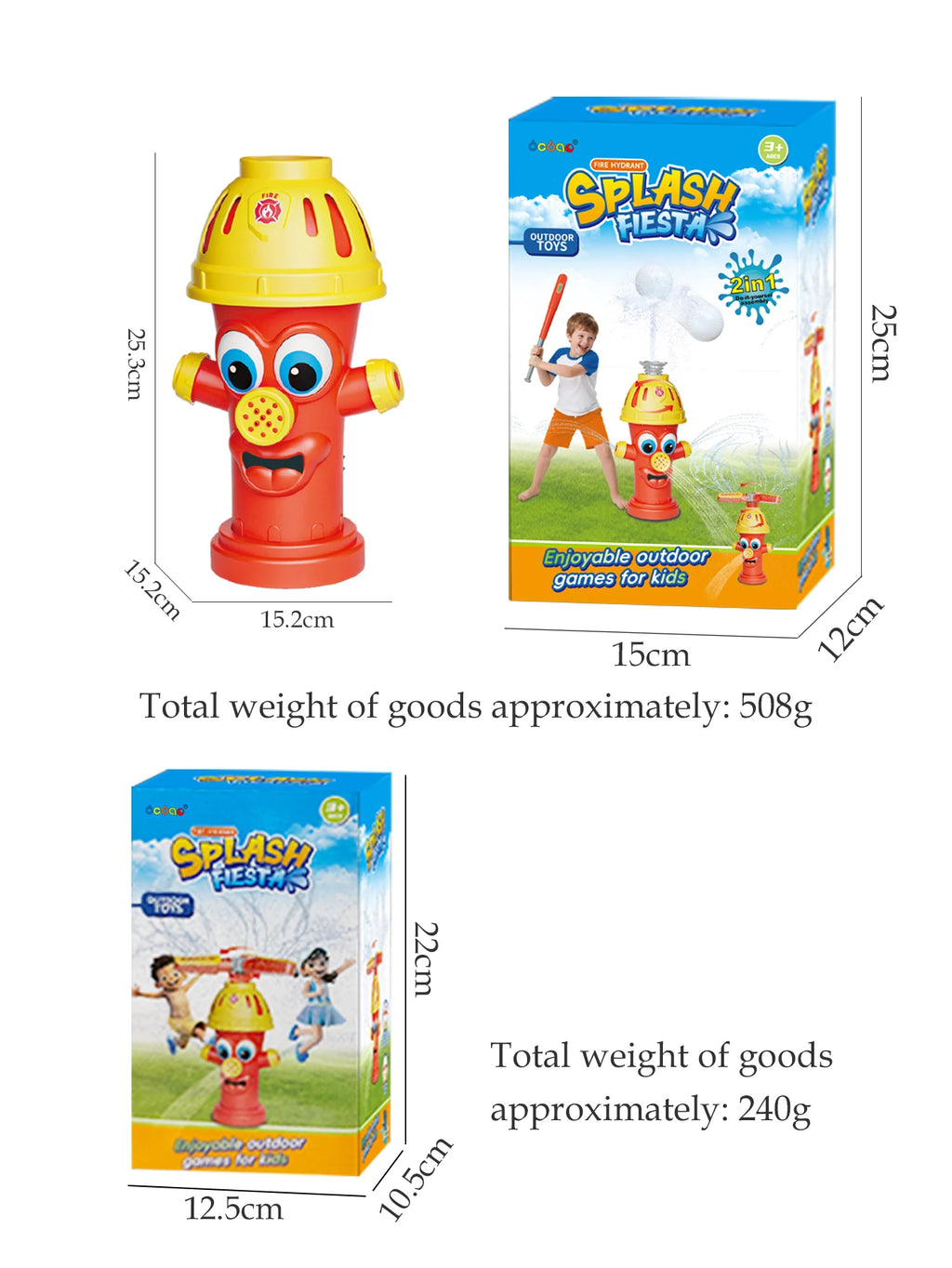 CowLost | product_id-fire-hydrant-water-spray-toy-sprinkler-set-for-kids-outdoor-garden-splash-gift |12